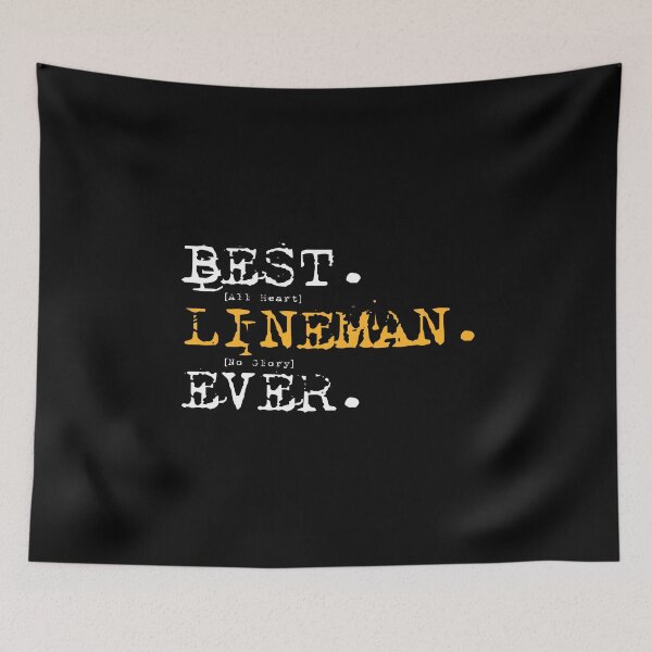 Item preview, Best Lineman Ever All Heart No Glory designed and sold by KoolMoDee.