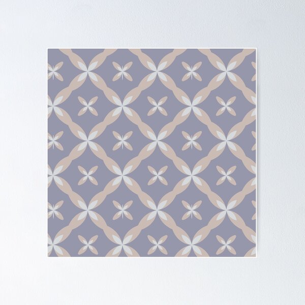 Item preview, Geometric minimal Azulejo tile designed and sold by CrisBanana.