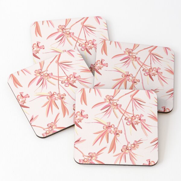 Item preview, Australian Native Botanic in Coral designed and sold by LouieGraphic.