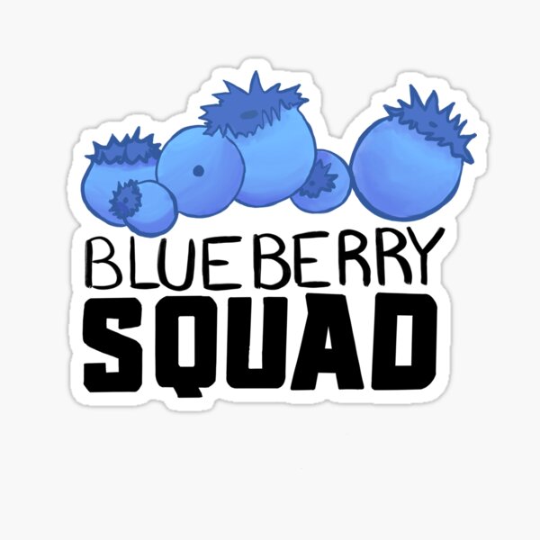 Item preview, Blueberry Squad designed and sold by Hanna Richardson.