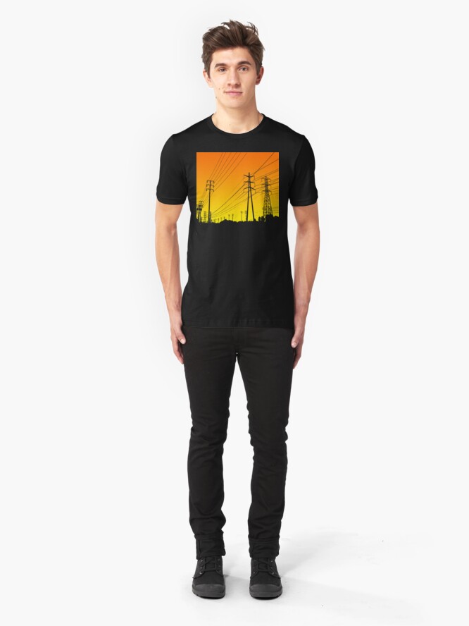Alternate view of Powerlines Slim Fit T-Shirt
