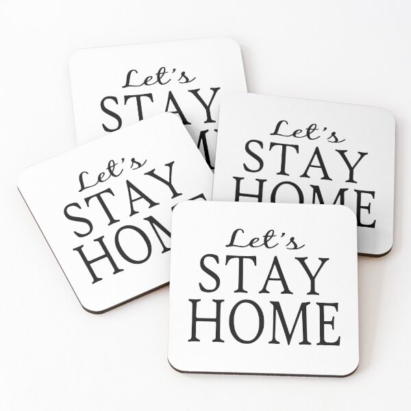 Item preview, Let's Stay Home designed and sold by TresChicXO.