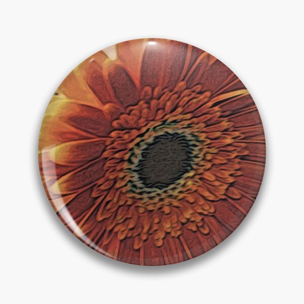 Item preview, Orange Abstract Gerber  designed and sold by Mark J Dunn.