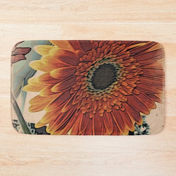 Item preview, Orange Abstract Gerber  designed and sold by Mark J Dunn.