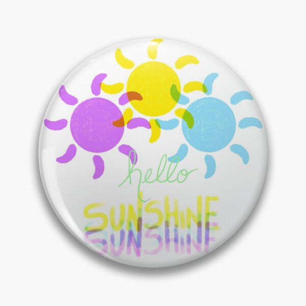 Item preview, Hello Sunshine Retro designed and sold by yvonnezstudios.