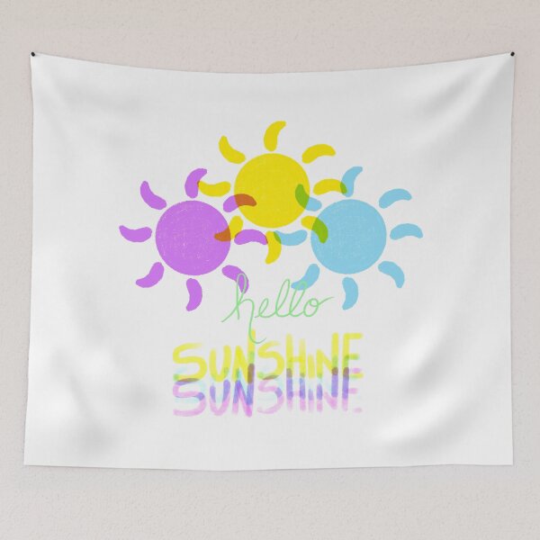 Item preview, Hello Sunshine Retro designed and sold by yvonnezstudios.