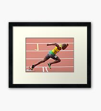 Usain Bolt Framed Print