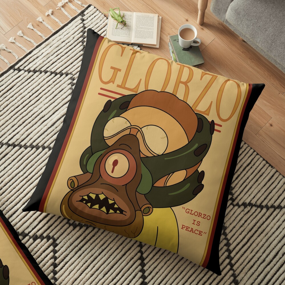 GLORZO Magazine Floor Pillow