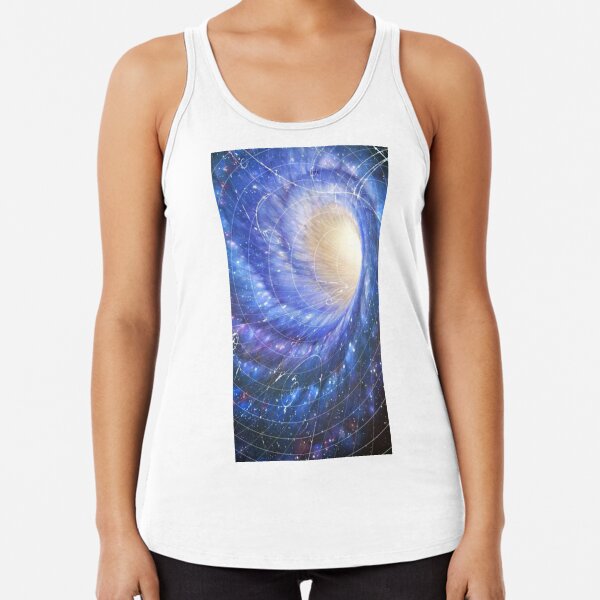Universe is All of Space and Time and their Contents, including Planets, Stars, Galaxies, and all other Forms of Matter and Energy Racerback Tank Top