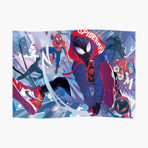 spiderverse spread Poster