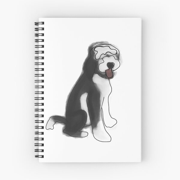 Item preview, Water Color Sheepadoodle designed and sold by beyondthescope.