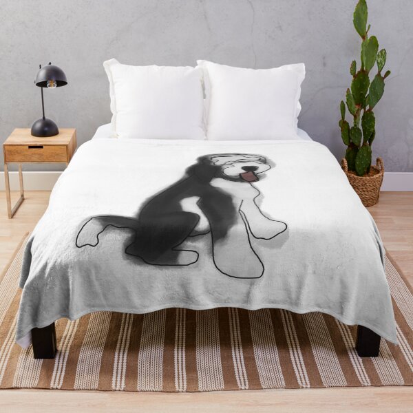 Item preview, Water Color Sheepadoodle designed and sold by beyondthescope.