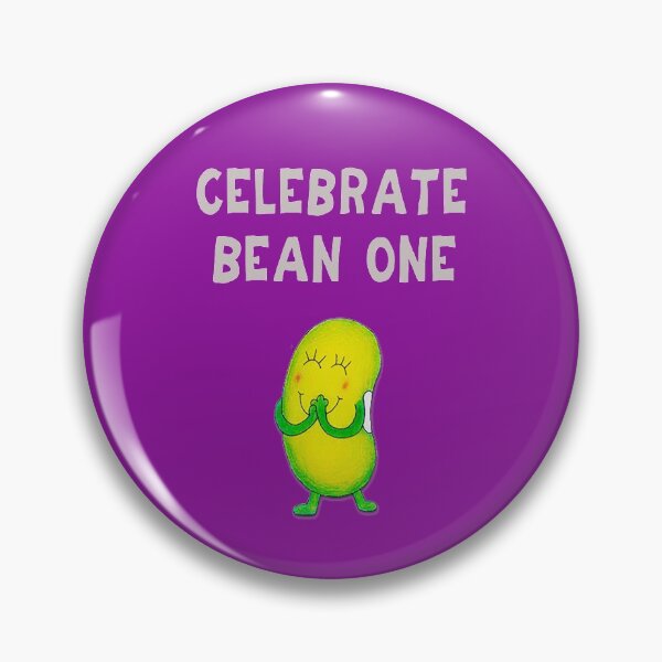 Item preview, Happy 1st Birthday card - Celebrate Bean one designed and sold by Justbeanhappy.