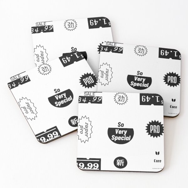 Item preview, little Labels black and white designed and sold by the Boletus.