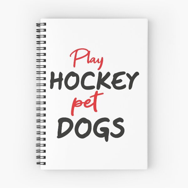 Item preview,  Funny Hockey and Dog Tee: Play Hockey Pet Dogs designed and sold by hamza1451.