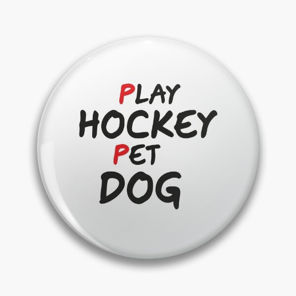 Item preview, Funny Hockey and Dog Tee: Play Hockey Pet Dogs designed and sold by hamza1451.