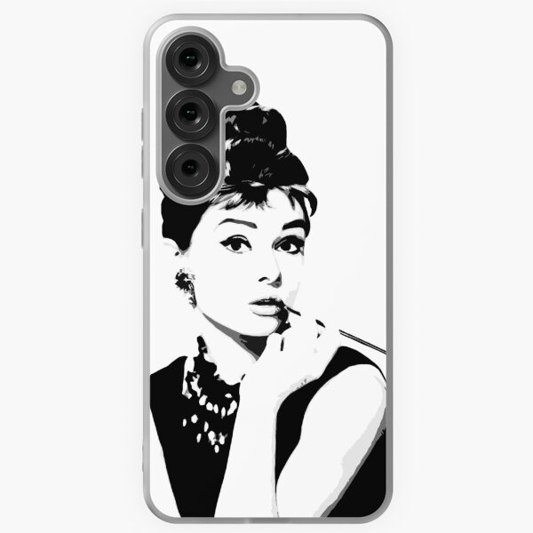 Vista previa del artículo con la obra «Arte del retrato de Audrey Hepburn», diseñado y vendido por TresChicXO.