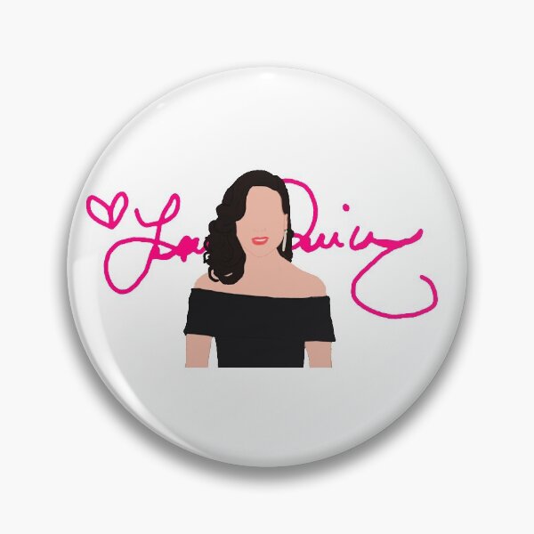 Item preview, Lana Parrilla Drawing w/ Hot Pink Signature Background designed and sold by melkin05.