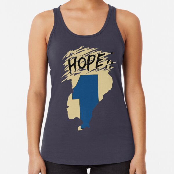 Hope!! (time machine) Racerback Tank Top