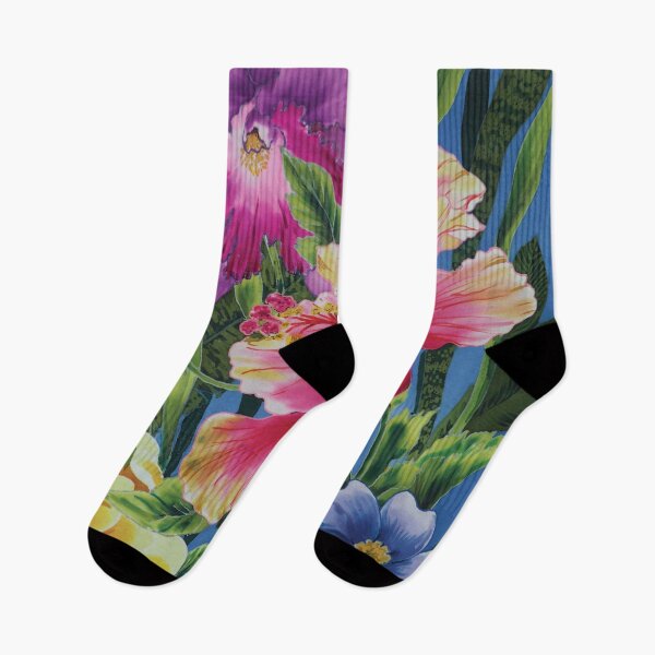 Item preview, Hibiscus and Orchid designed and sold by Leslie Rogers Todder.