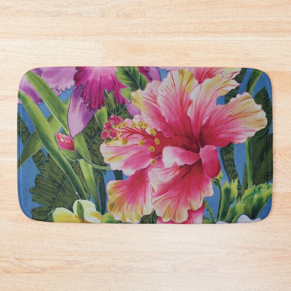 Item preview, Hibiscus and Orchid designed and sold by Leslie Rogers Todder.