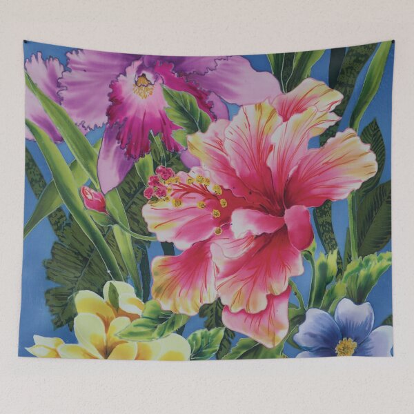 Item preview, Hibiscus and Orchid designed and sold by Leslie Rogers Todder.