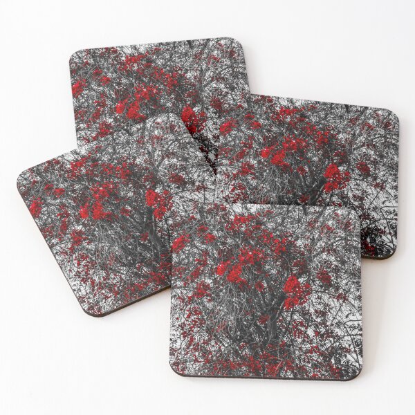 Item preview, Beautiful Red Leaves and Black and White designed and sold by Michael Cherne.