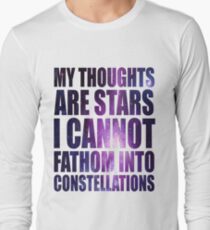 The Fault in our Stars - Stars Quote Long Sleeve T-Shirt