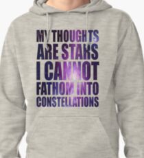 The Fault in our Stars - Stars Quote Pullover Hoodie