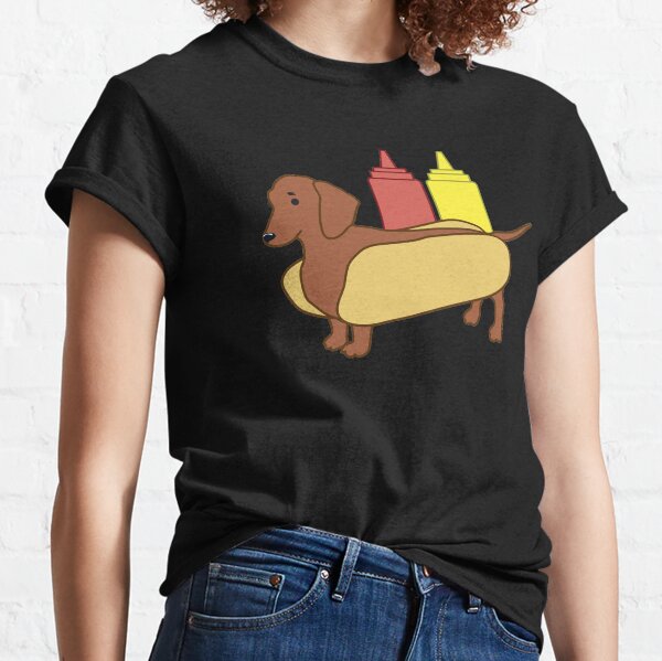 Weenie Dog Brown Dachshund Classic T-Shirt