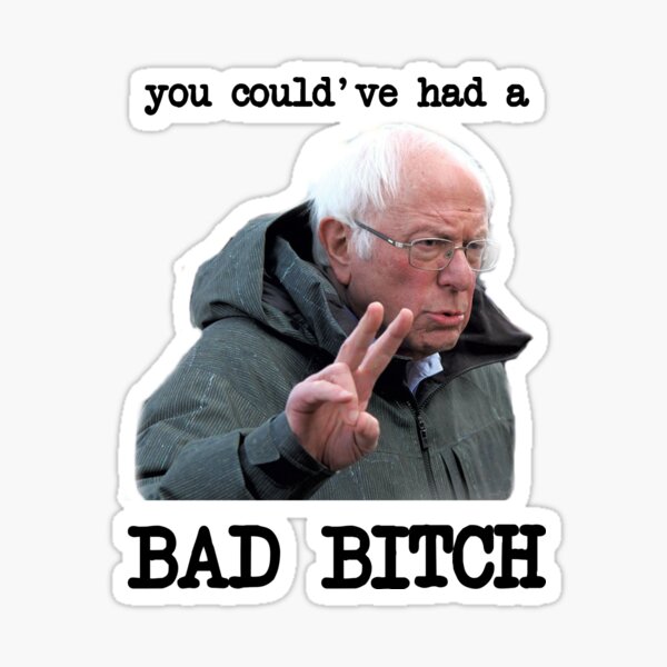 Bernie Sanders My King Sticker