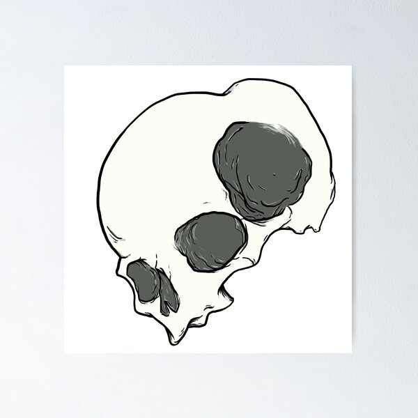 Item preview, marble skull designed and sold by shadesofhorror.
