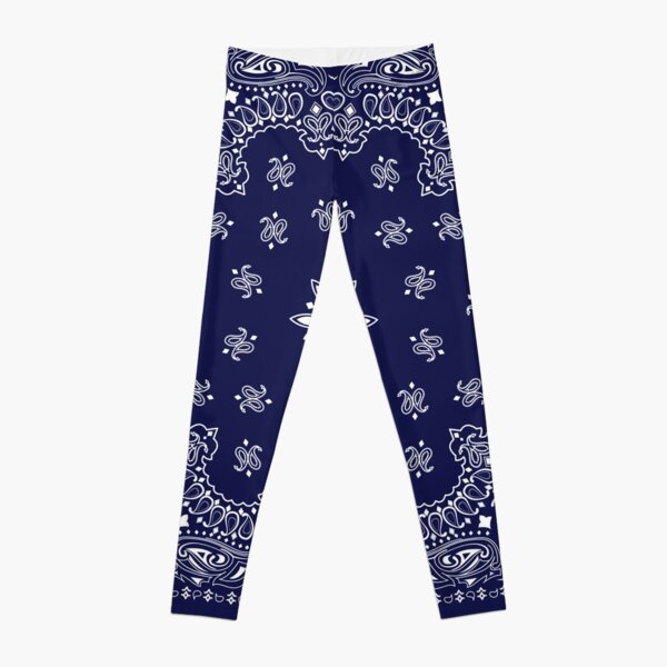 Blue bandana leggings best sale