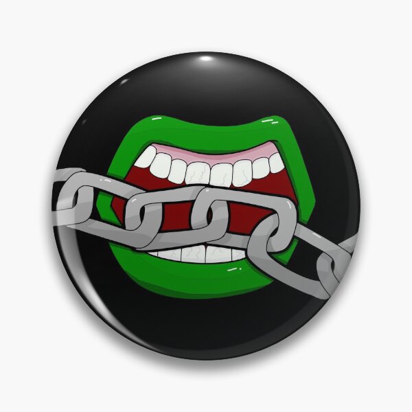 Item preview, Chain Bite Green designed and sold by sammwaiting.