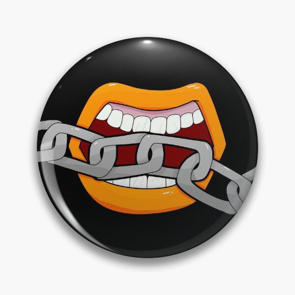 Item preview, Chain Bite Orange designed and sold by sammwaiting.