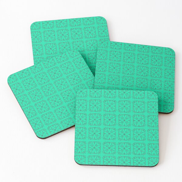 Item preview, Turquoise Mediterranean Pattern designed and sold by darcy boutique.