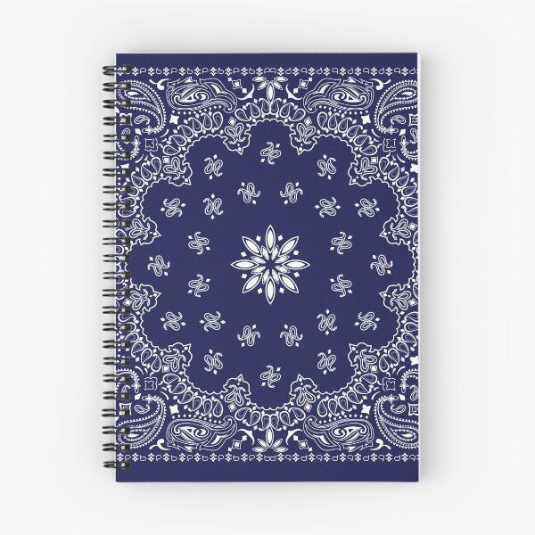 Item preview, Blue Paisley Bandana designed and sold by LushCatDesign.