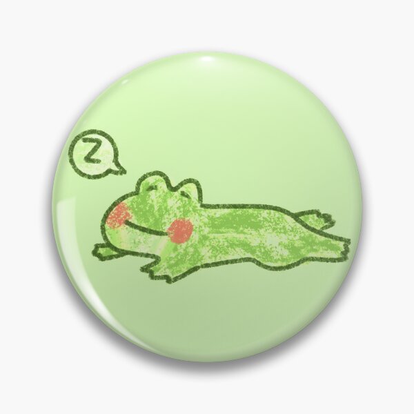 Item preview, Sleepy frog designed and sold by https-trees.