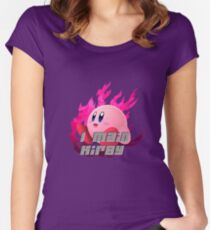 Camiseta entallada de cuello redondo YO PRINCIPAL KIRBY