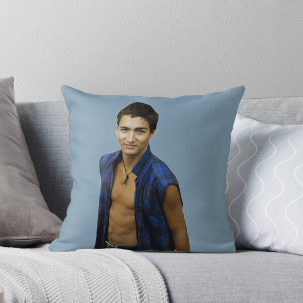 Item preview, Young Justin Trudeau Open Shirt designed and sold by quaintkoala.