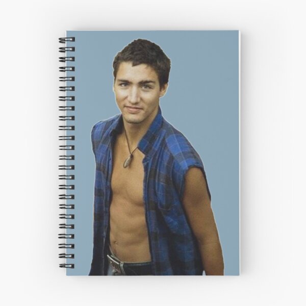 Item preview, Young Justin Trudeau Open Shirt designed and sold by quaintkoala.