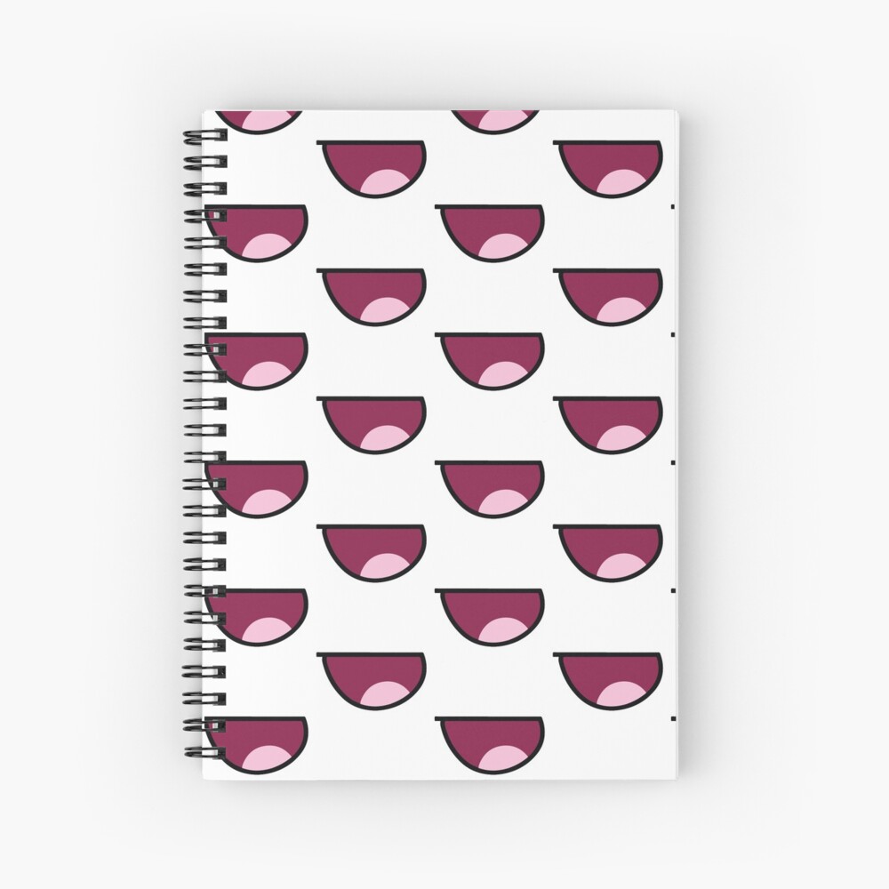 Roblox Epic Face Mask Spiral Notebook By Yawnni Redbubble - roblox epic face shirt