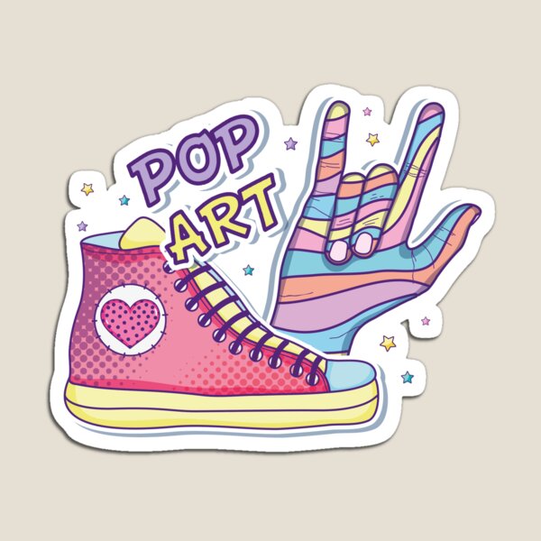 Item preview, Pop Art - Cool Shoes, kpop, Colorful Design, Cool People Gifts  designed and sold by Seopdesigns.
