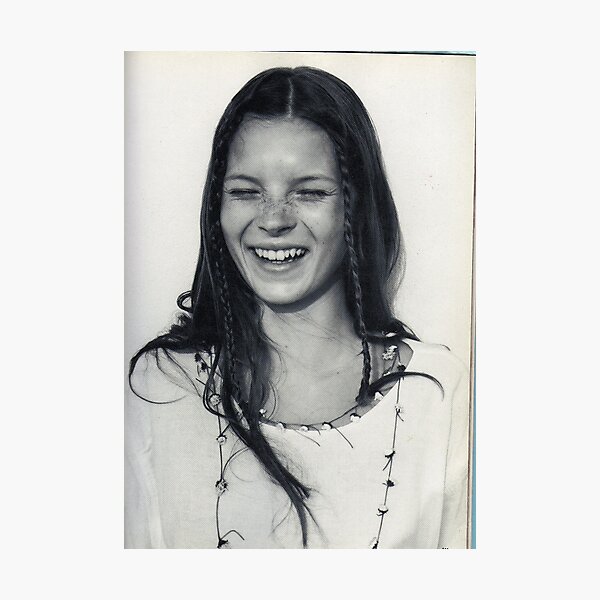 Teen Kate Moss Photographic Print