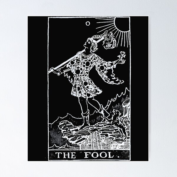 Item preview, The Fool Tarot Card  designed and sold by Jorisdebeys.