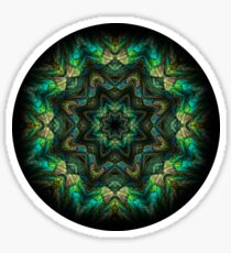 Fractal Mandala Sticker
