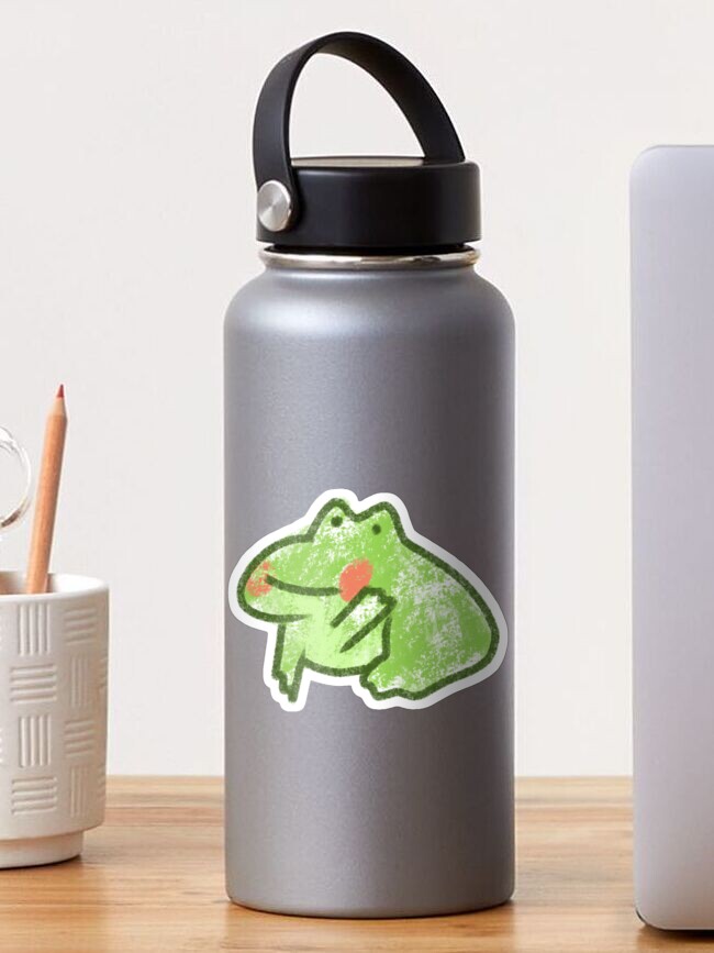 Thumbnail 1 of 3, Sticker, Sir frog designed and sold by https-trees.