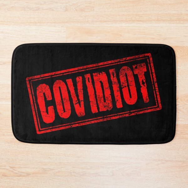 Item preview, Covidiot (Vintage Stamp) designed and sold by SassyClassyMe.