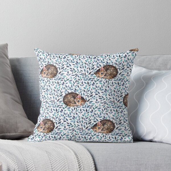 Item preview, Cute Kitten Watercolor Print designed and sold by SoNifty.