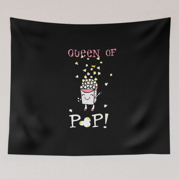 Item preview, Queen Of Pop Corn - Funnu Pop Corn Design, Pop Corn Lovers, Gift For Funny People designed and sold by Seopdesigns.